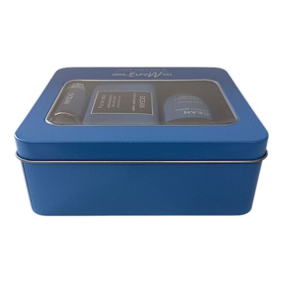 Bath And Body Works Ocean Gift Set Mens NEW Soap Deodorant Cologne Shea Butter - Picture 5 of 16